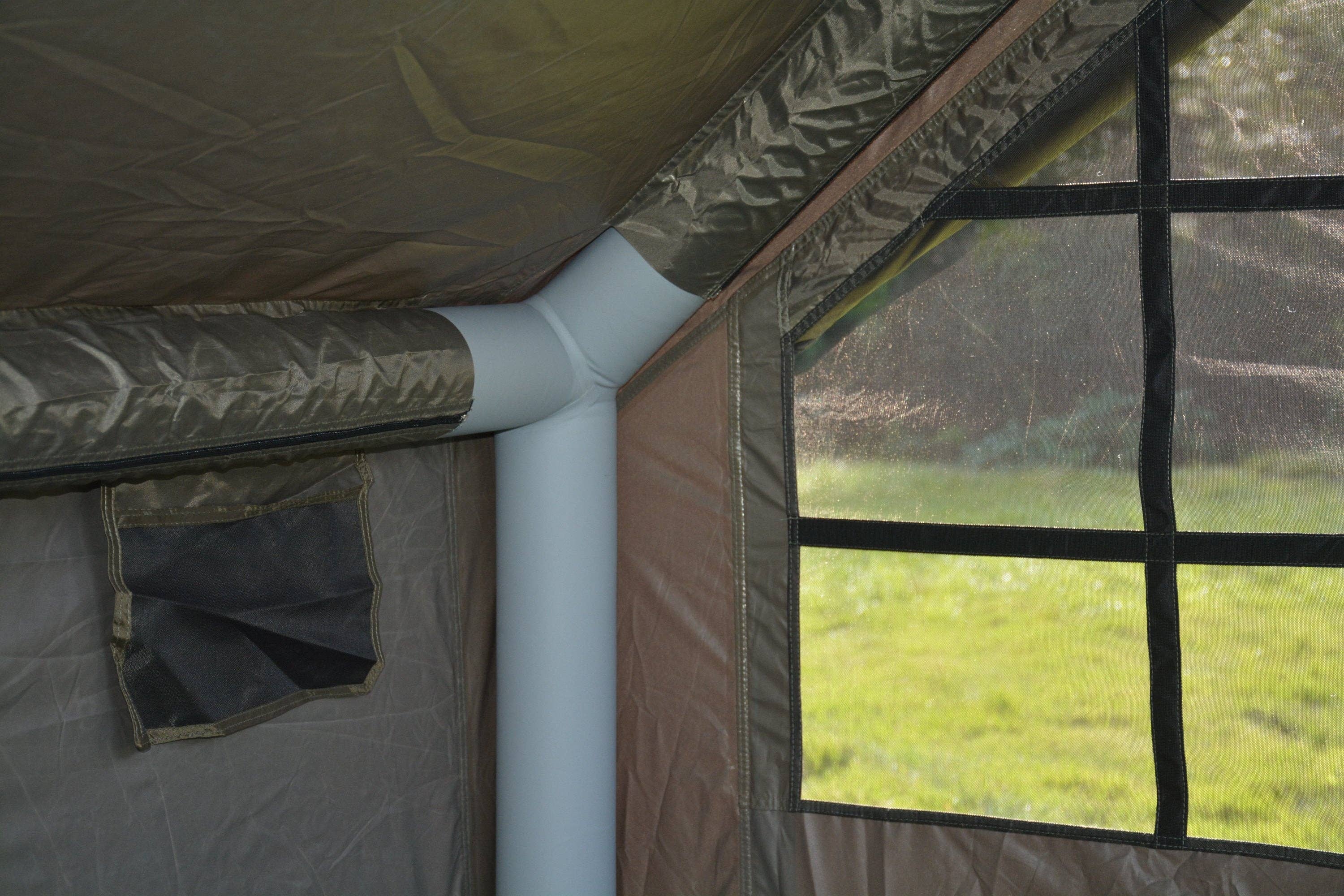 39F Inc. - Wholesale Tent - Inflatable 4–6 Person Camping Tent with Stove Jack Green9