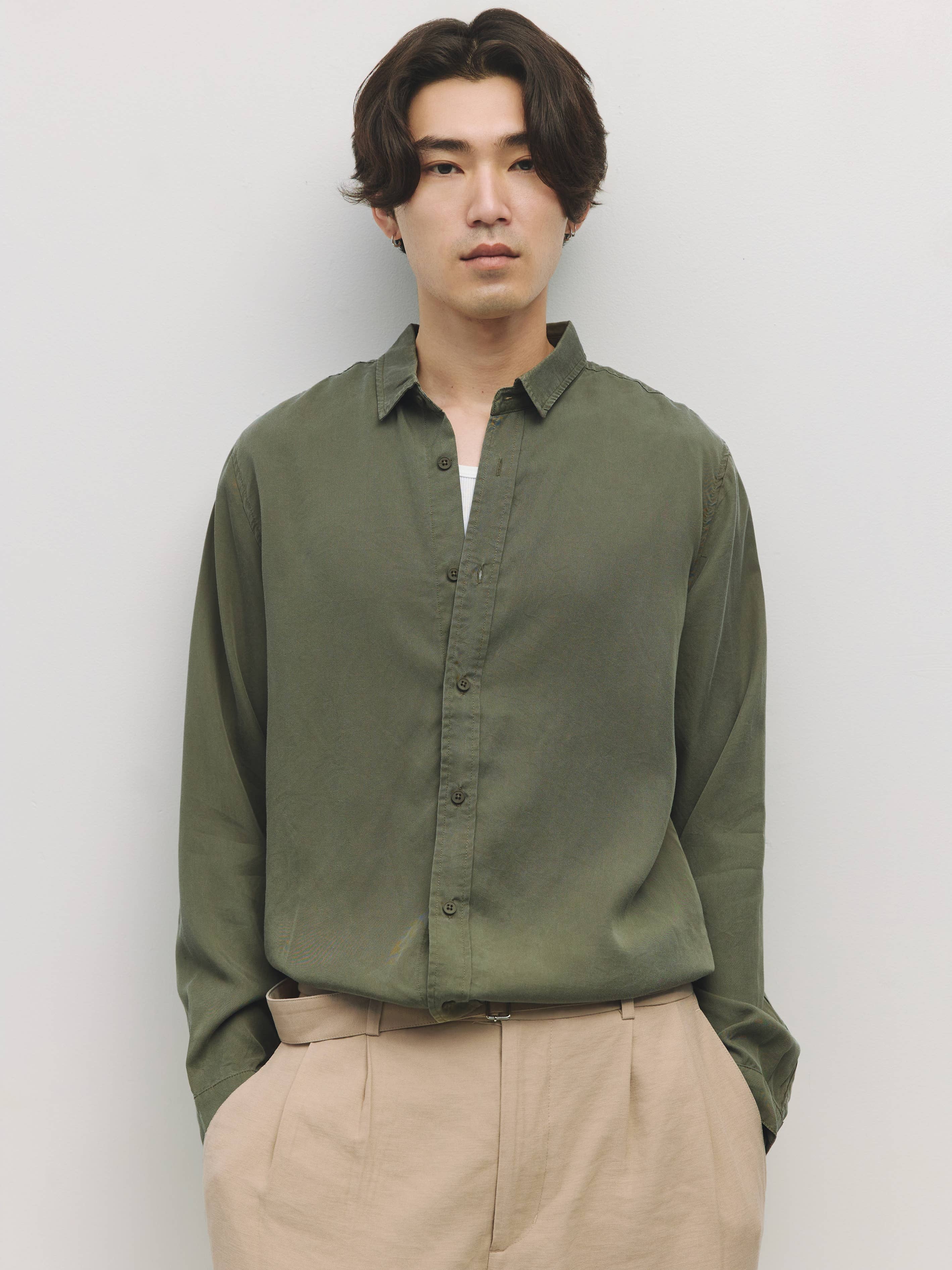 MOD REF – Engroshandel Skjorte med buttondown – Mænd – Nico Skjorten11