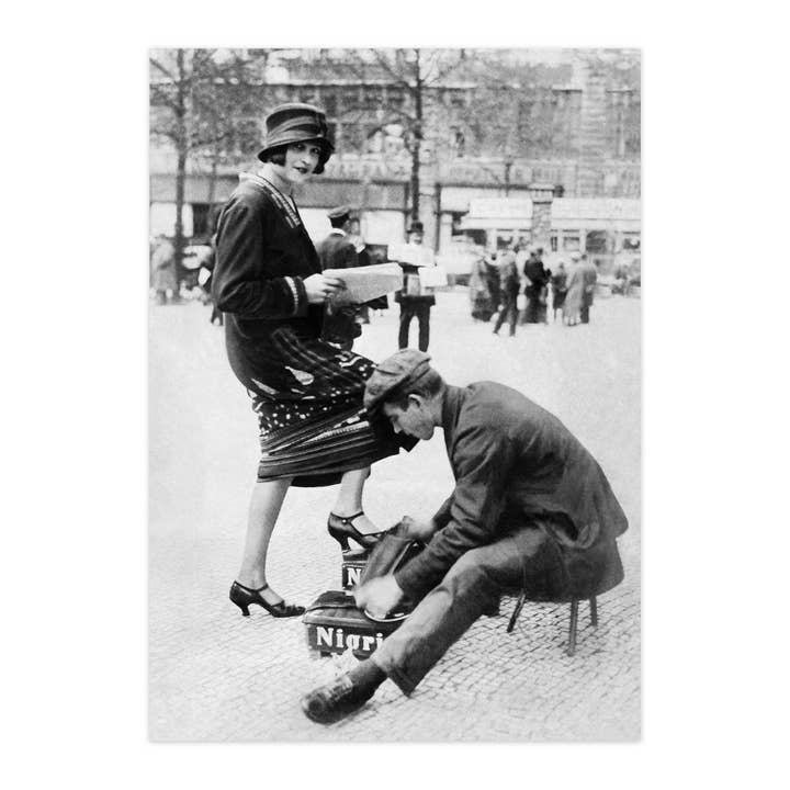 Postal "Exato & impecável" por atacado de paruspaper. nutzfeine papeterie