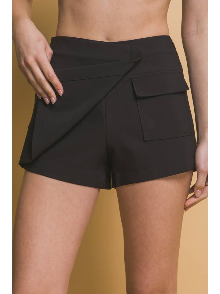 CC Wholesale Clothing – wholesale Skort - Dam – Vertigo Skorts med lastfickor2