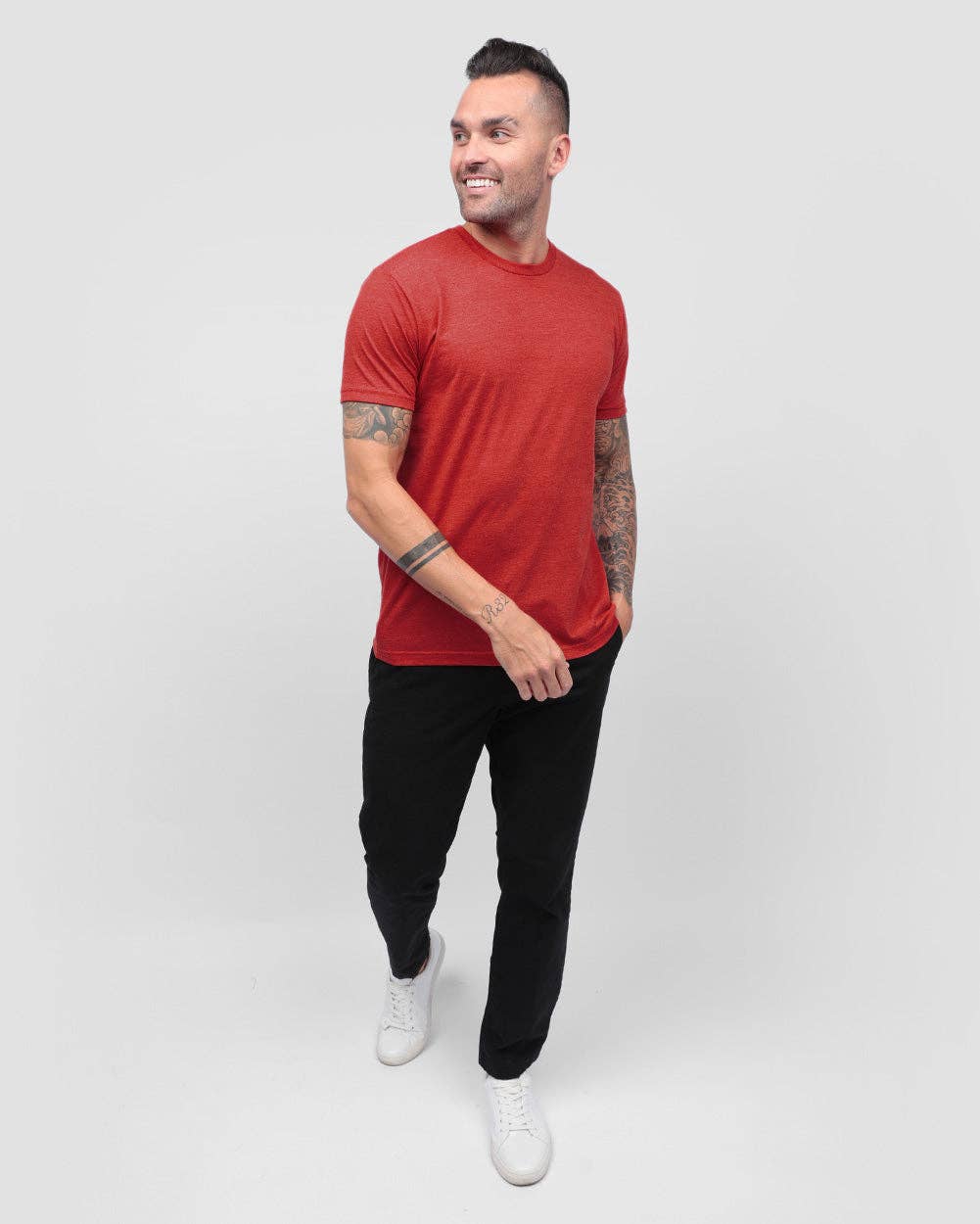 INTO THE AM - Wholesale T-Shirt - Men's - Men's Premium Basic Tee - Soft Fitted Blank T-Shirts28