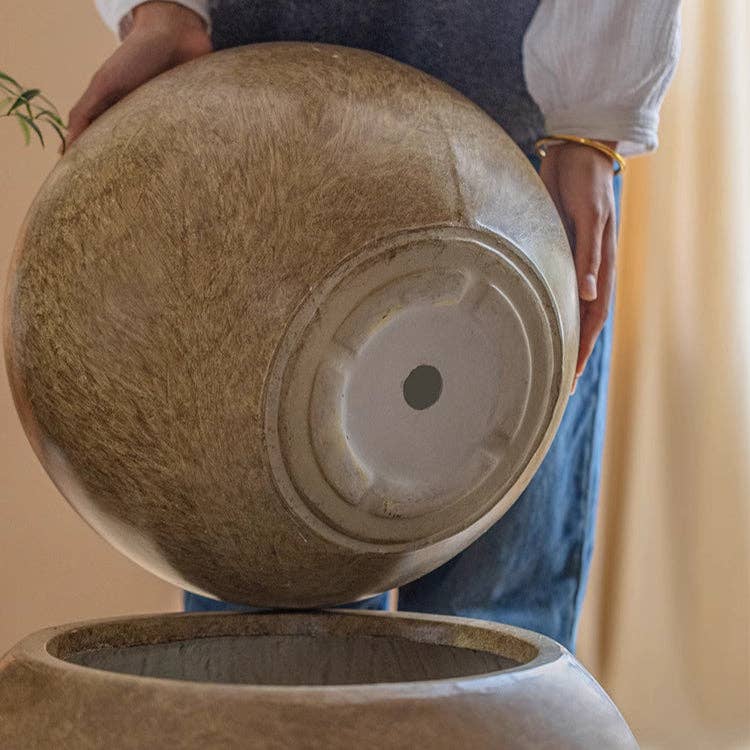 Rustic Reach - Vente Pot - Pot rond en argile et magnésium4