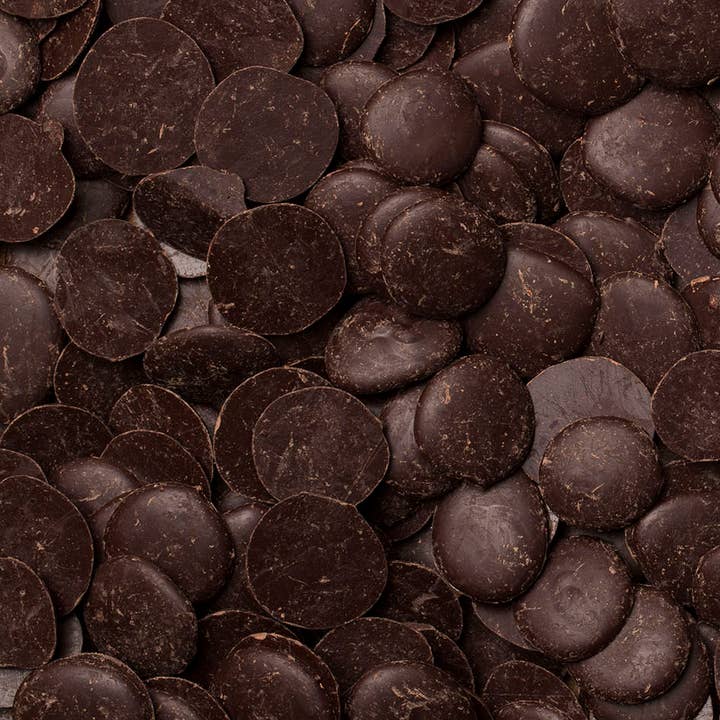 Raaka Chocolate – wholesale Choklad – 60% Kakao - Semisweet Couverture - PASTILLER (10lb påse)2