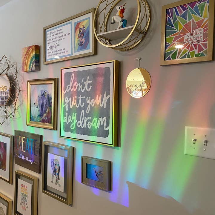 zoo&roo - Wholesale Suncatcher - Leaving Reality Bookish Prism Suncatcher Window Decal8