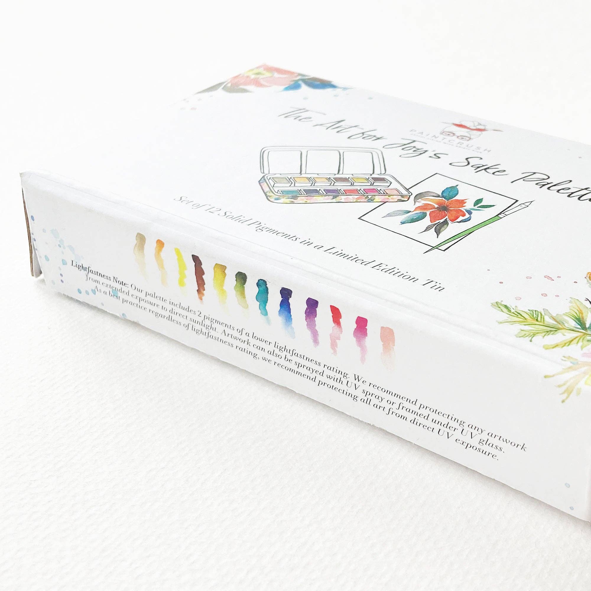Paintcrush - Wholesale Palette/Mixing Tray - The Making Art for Joy's Sake Watercolor Palette6