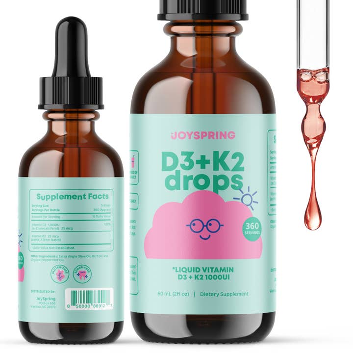 JoySpring - Wholesale Oral Supplement/Vitamin - Children Vitamin D Drops - Kids Vitamin D liquid - Vitamin D