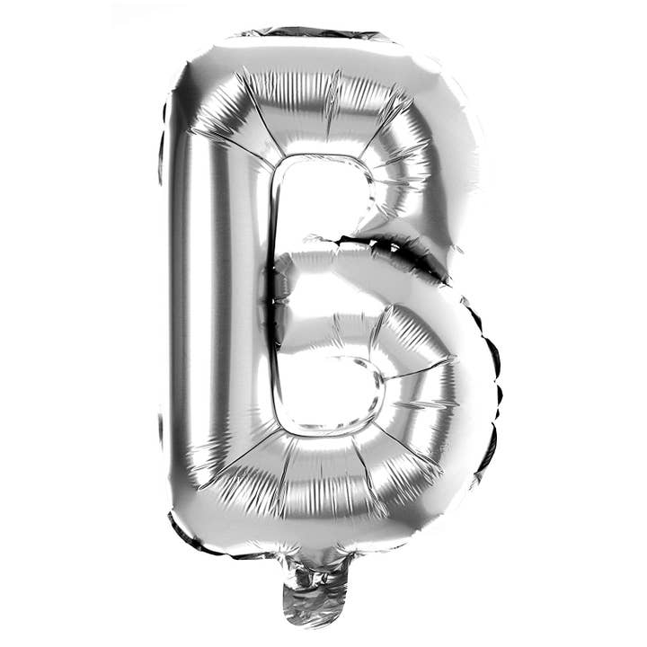 Ella Celebration - Vendita all'ingrosso A palloncino - Palloncini con lettere BRIDE, 35 pollici, argento