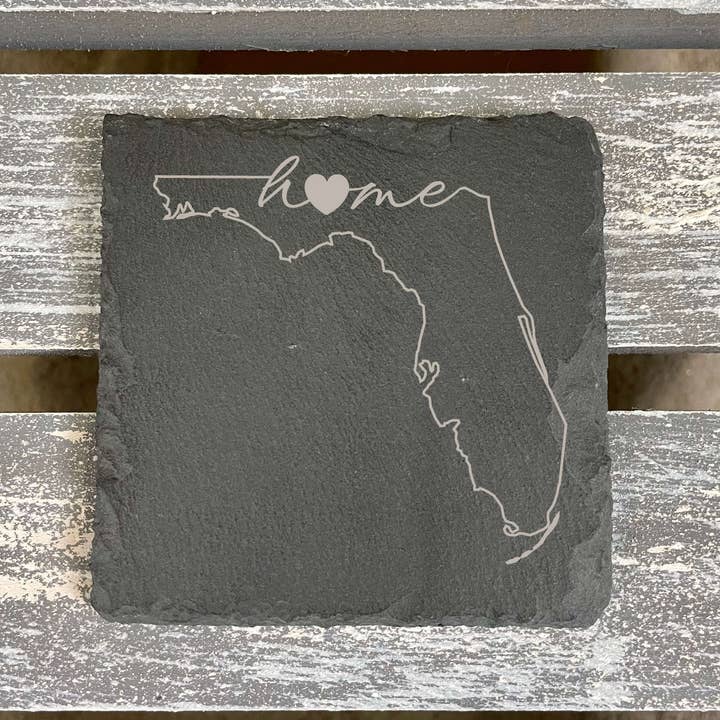 Sottobicchieri in ardesia Florida - 16 motivi per la vendita all'ingrosso da parte di Mermaid of Hilton Head