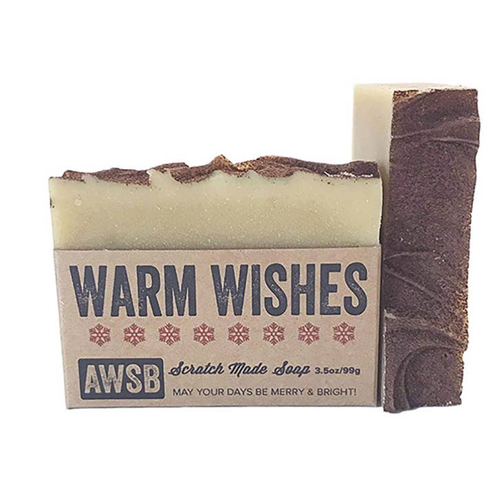 A Wild Soap Bar - Wholesale Bar Soap - Holiday Bar Soap - Warm Wishes0