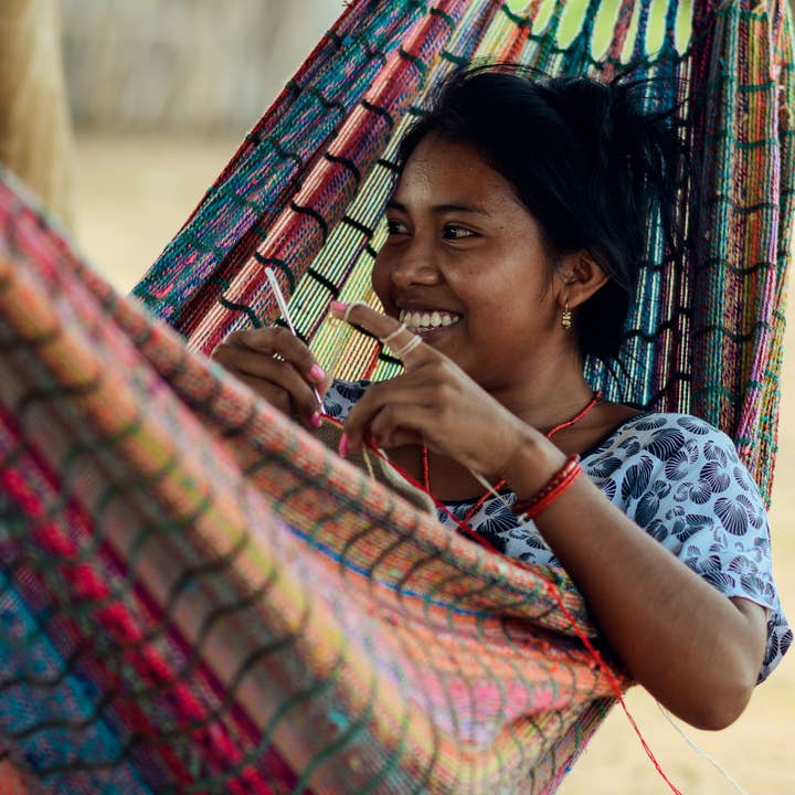 Lombia + Co. - Wholesale Crossbody Bag - Women's - Authentic Handmade WAYUU Mochila Bag (Hermosa Size M)5
