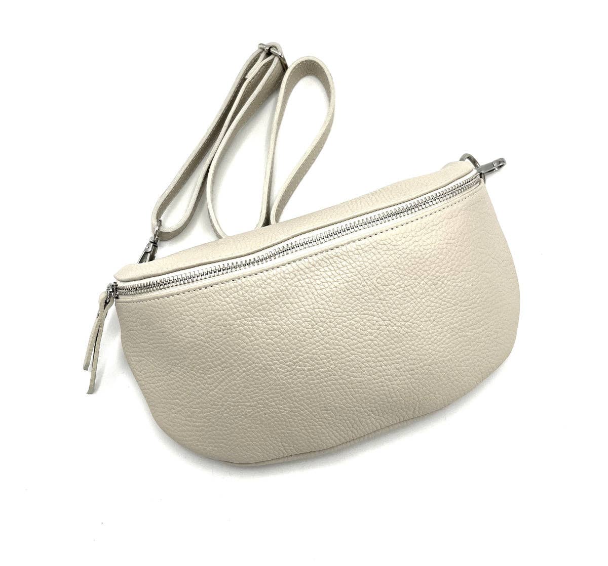 Suie Valentini srl - Wholesale Crossbody Bag - Women's - Genuine leather fanny pack, Made in Italy, art. 11246612