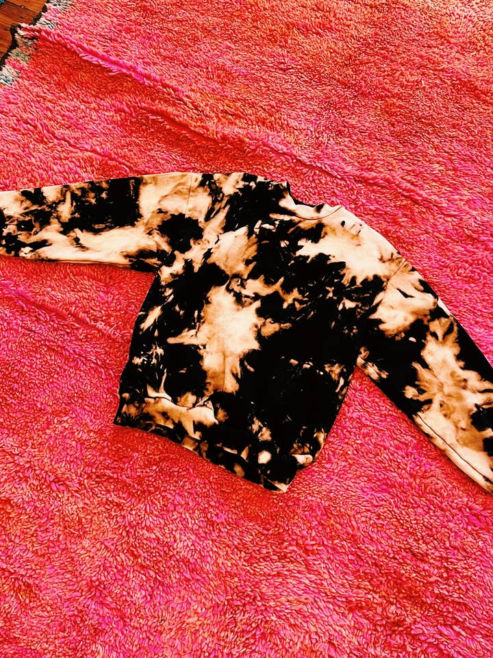 RNG Håndfarvet Crewneck Sweatshirt i Nebula for engroshandel hos Shop RNG