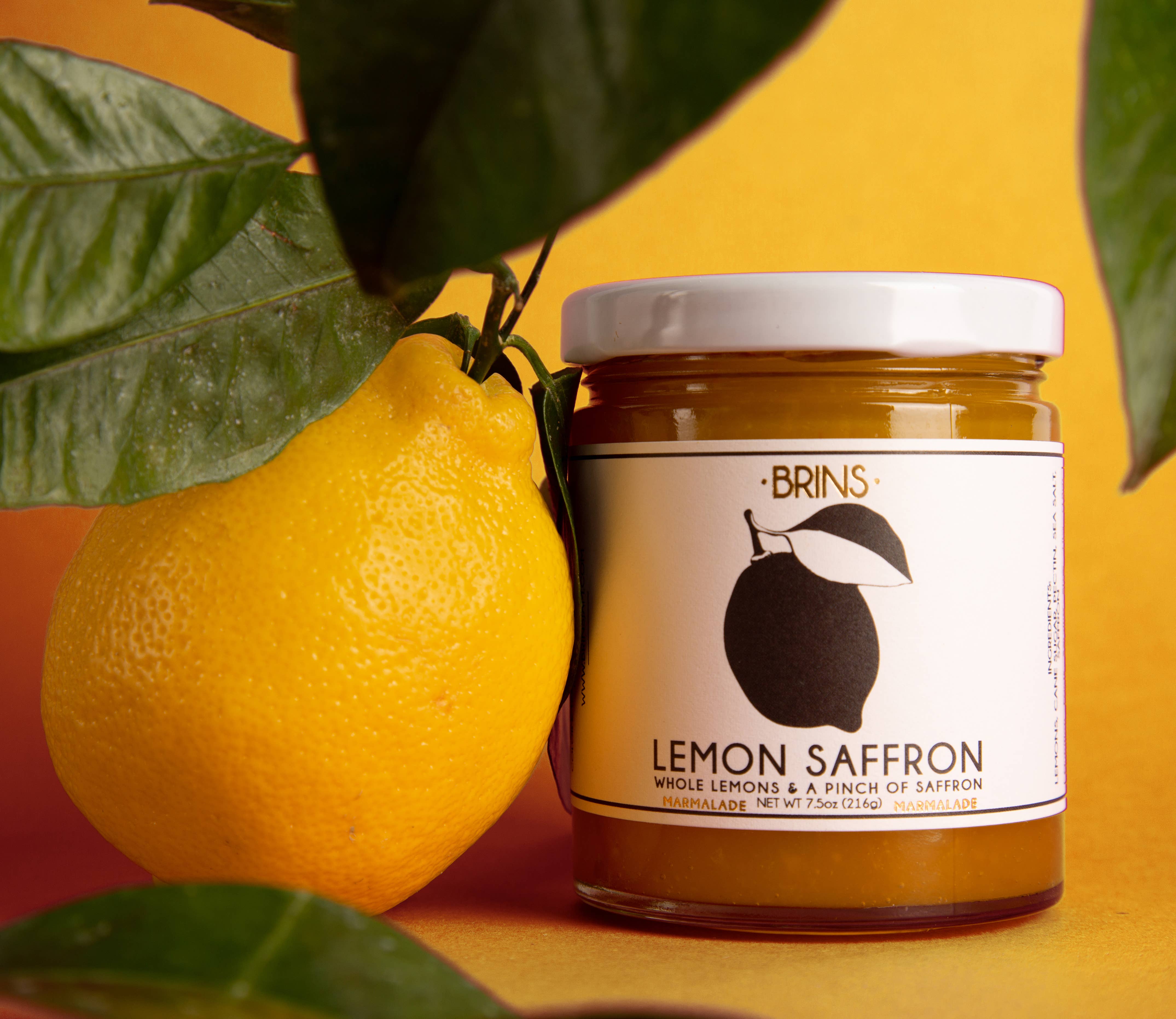 BRINS - Wholesale Jam/Jelly - Lemon Saffron Marmalade3