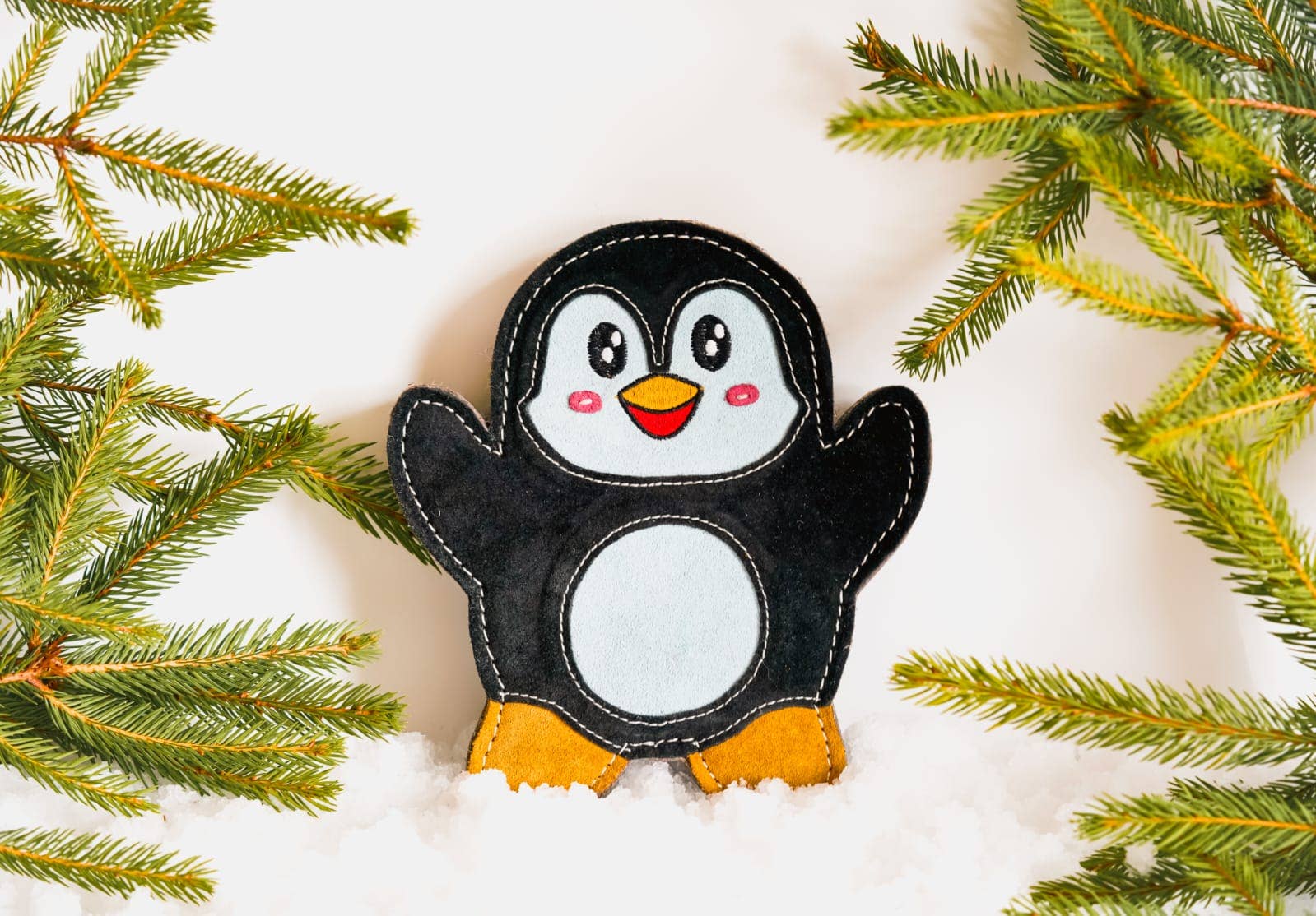 Aurora Paws – wholesale Pet chew toy – Dog – Poppy the Penguin Christmas Eco Dog Toy1