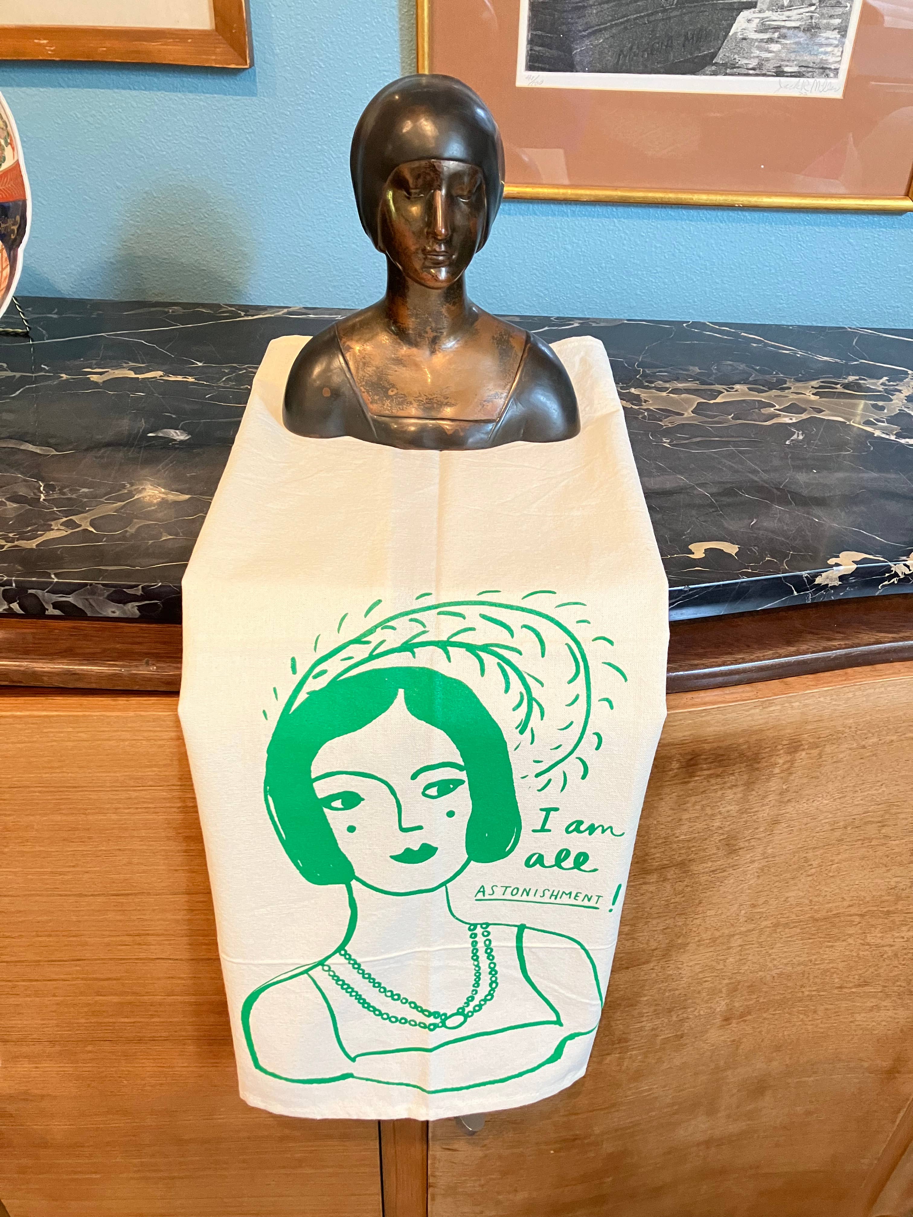 Colleen Harrington Studio - Wholesale Tea Towel - 100% Cotton Tea Towel - Jane Austen I Am All Astonishment10