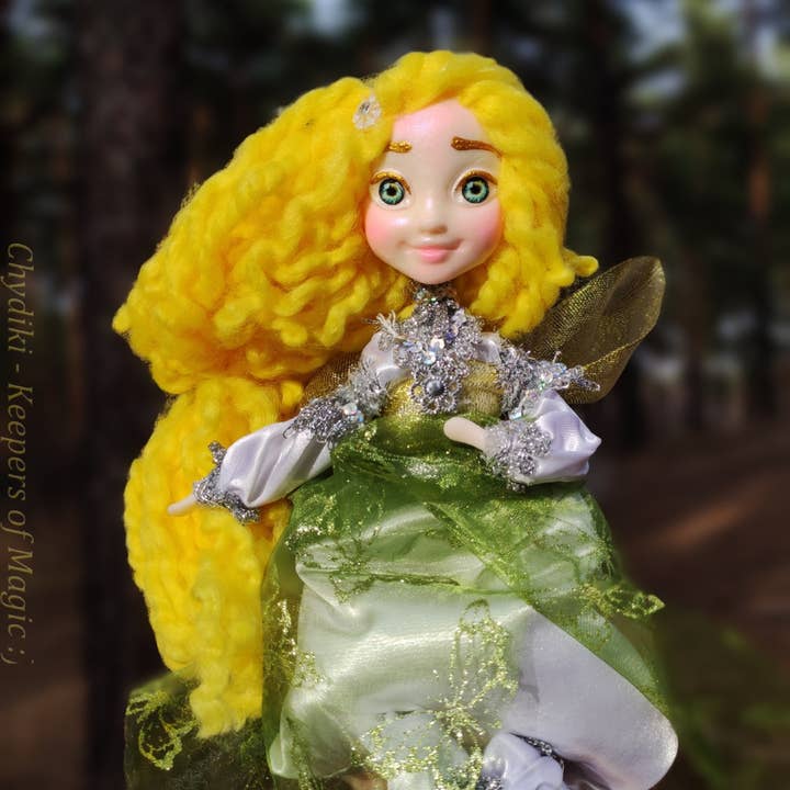 Stor Soft Tooth Fairy dukke. Prinsesse dukke med store øjne. for engroshandel hos FairyArtDolls