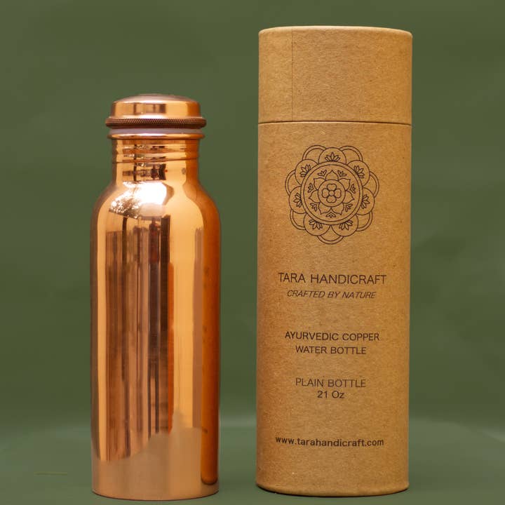 Tara Handicraft - Wholesale Water Bottle - Copper Water Bottle