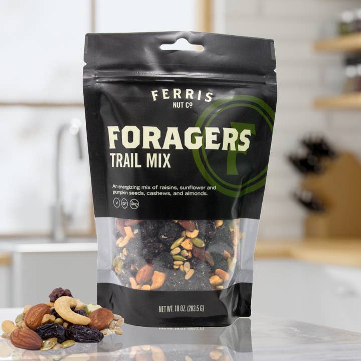Foragers Trail Mix 10 oz. for wholesale by Ferris Coffee & Nut Co.