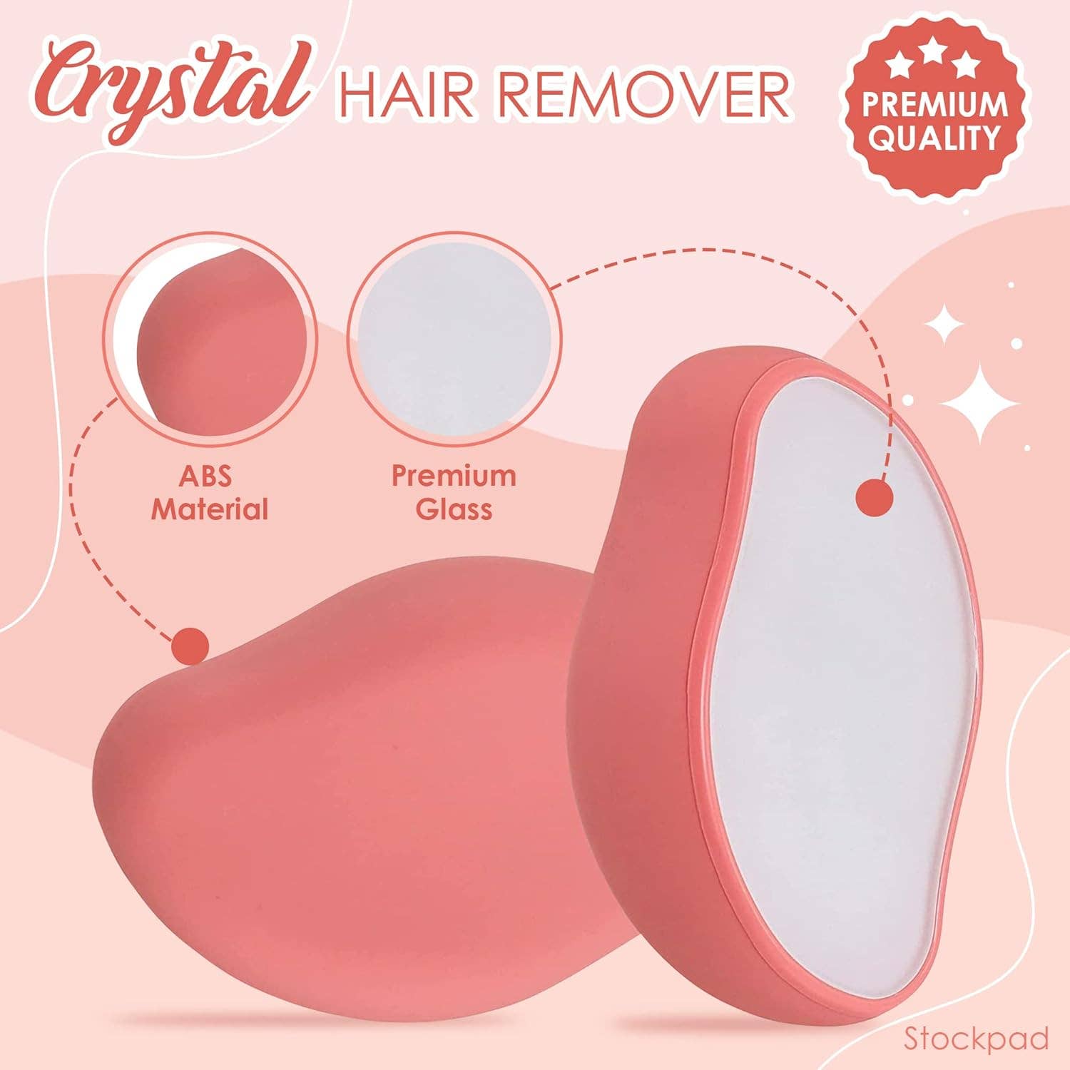 Above Edge - Wholesale Electronic Skincare Device - Crystal Hair Eraser - Crystal Hair Remover1