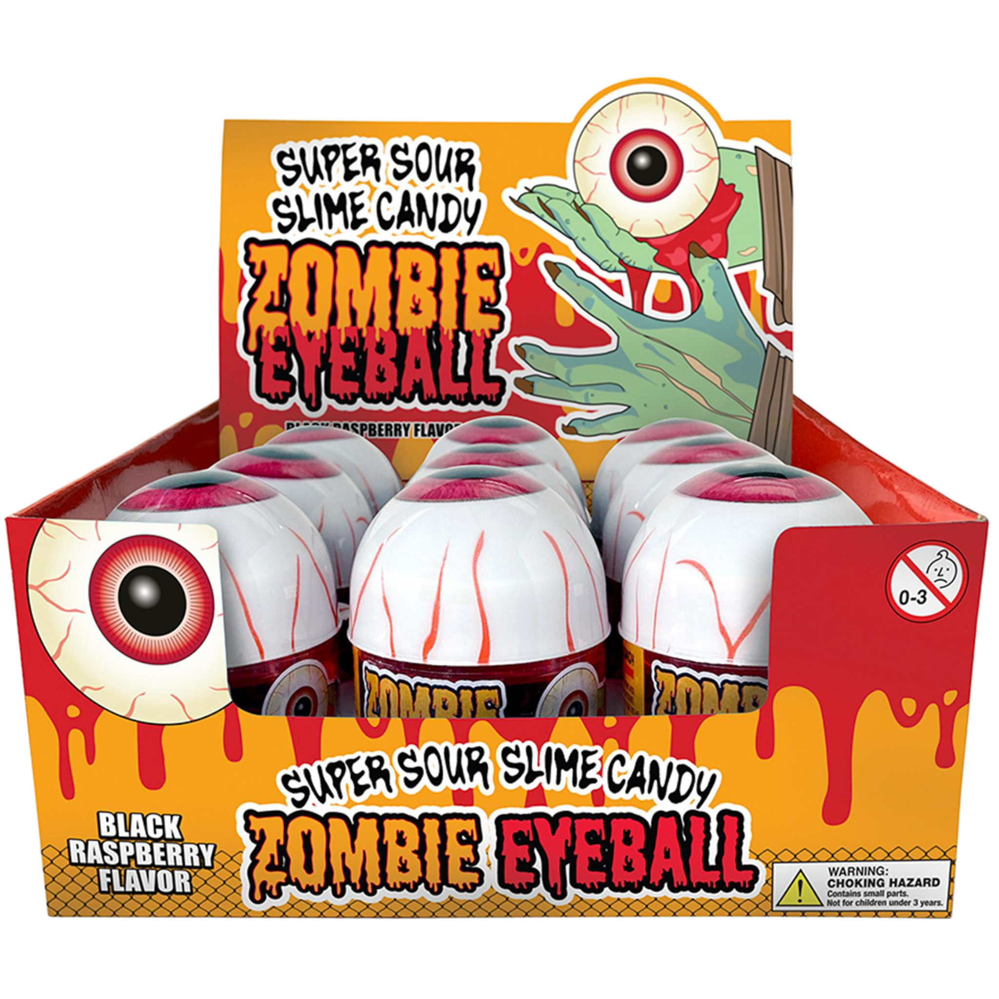 Cow Crack Wholesale - Wholesale Gummy - Zombie Eyeball Sour Slime0