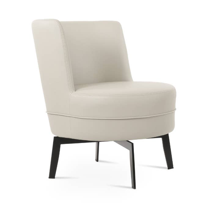 Hilton Cream Swivel Barrel Chair for wholesale by Your Bar Stools