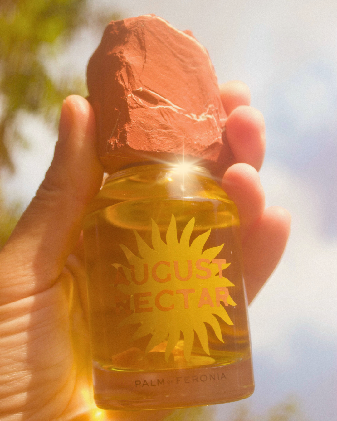 Palm of Feronia – wholesale Perfume/eau de toilette – August Nectar Parfum – sun-drenched blend of citrus & woods9