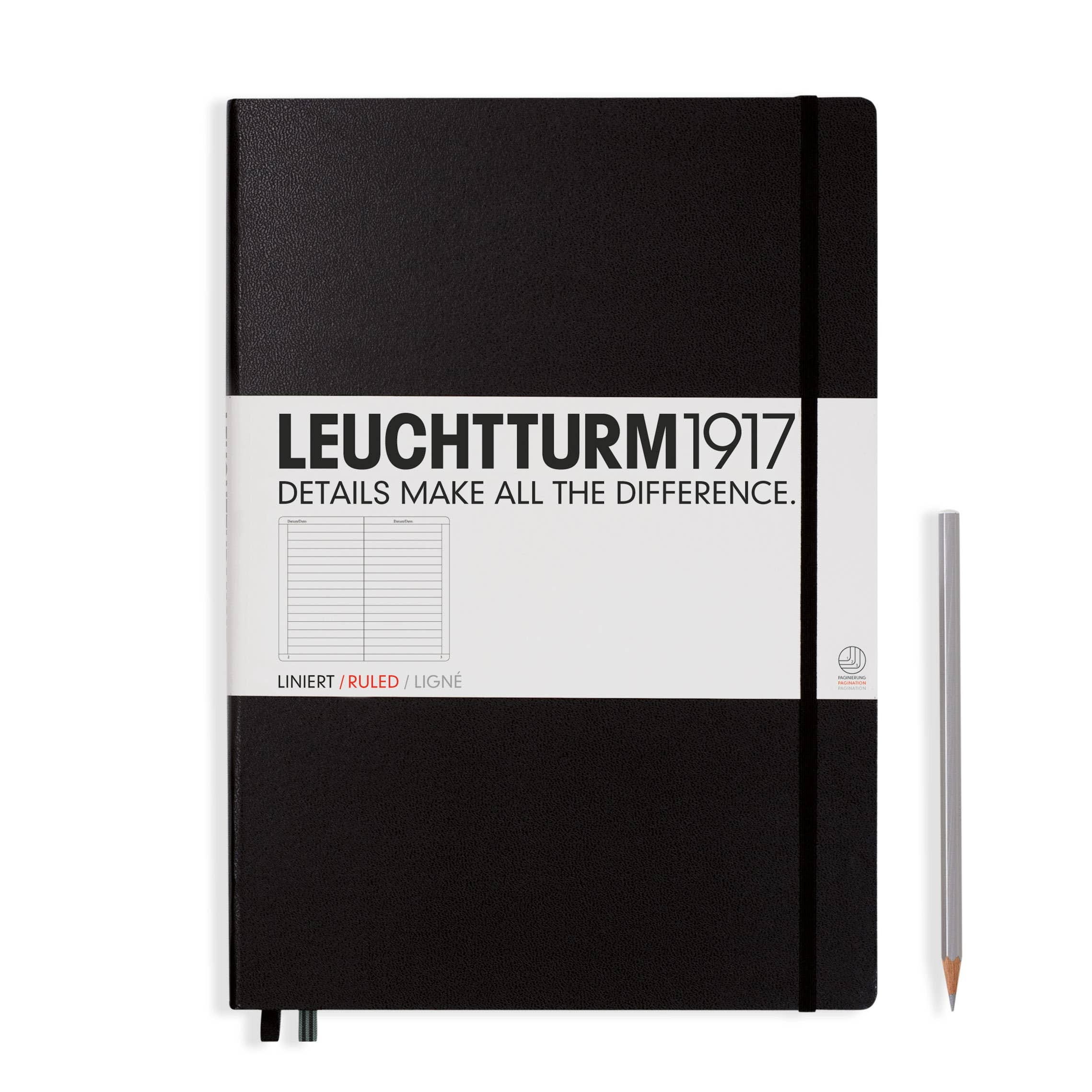LEUCHTTURM1917 - Wholesale Notebook - Notebooks - Master Classic (A4+) - 235 pages0