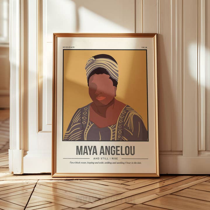 Imprimé Maya Angelou pour la vente par Sera/Lina