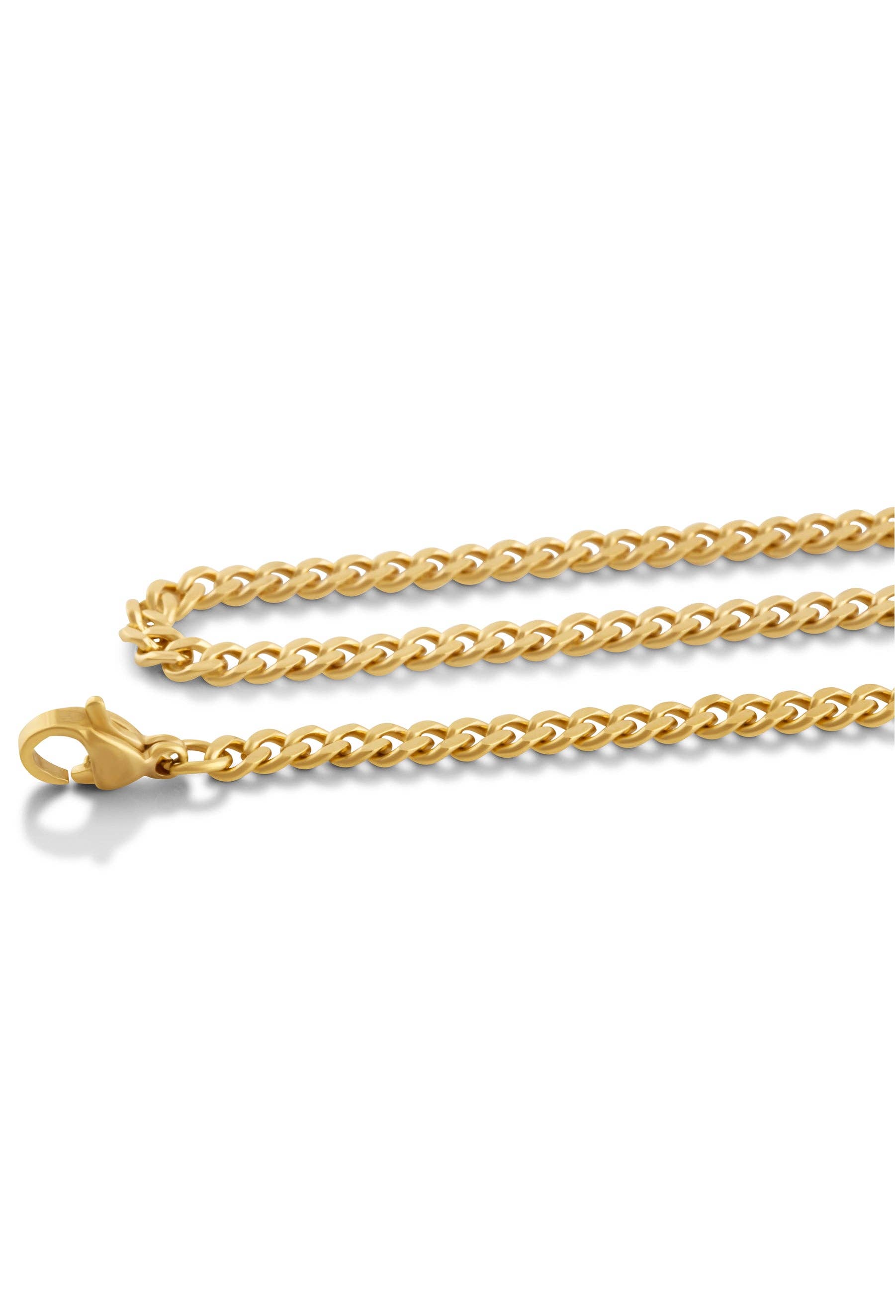 Blackskies - Wholesale Link & Chain Necklace - Fibra Chain Gold - 70cm - 3mm5