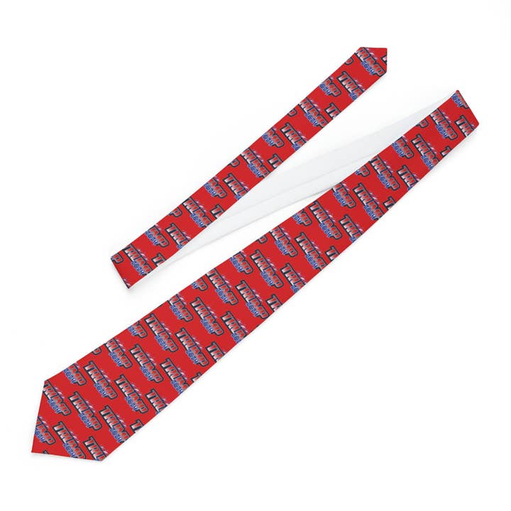 Trump 2024! Red Necktie for wholesale by ThingymaGadgets