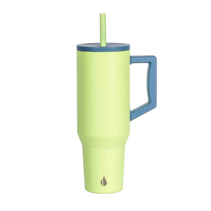 Elemental - Wholesale Insulated Mug/Tumbler - Commuter Insulated Straw Tumbler 40oz - Sage Mist