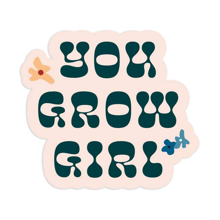 You Grow Girl - Sticker for wholesale by Confetti Riot
