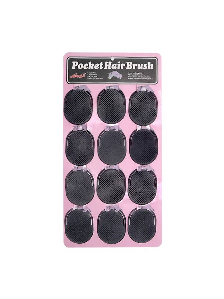 OFFA OTP-1001 Pocket Hair Brush - 12 pcs for wholesale by PINEAPPLE Beauty