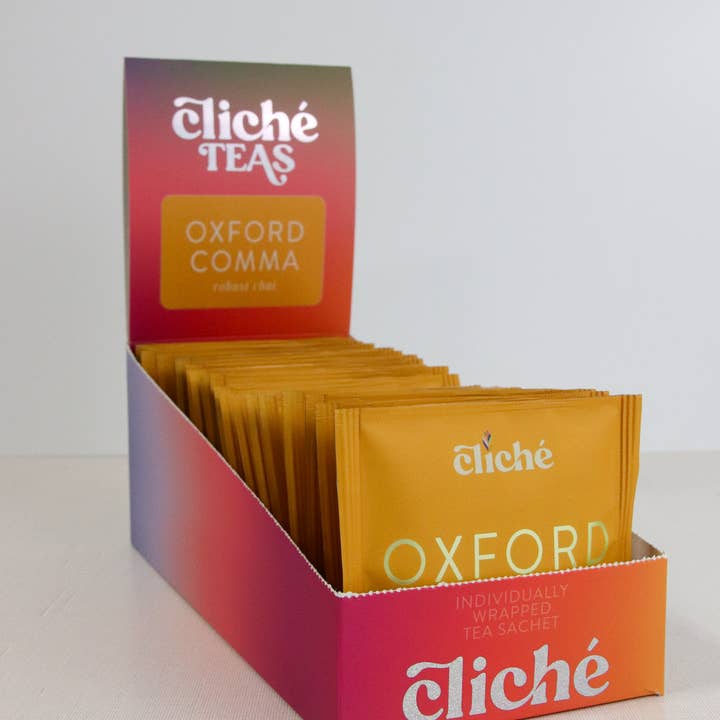 Cliché Teas - Wholesale Tea Bags - Individually Wrapped Sachets6