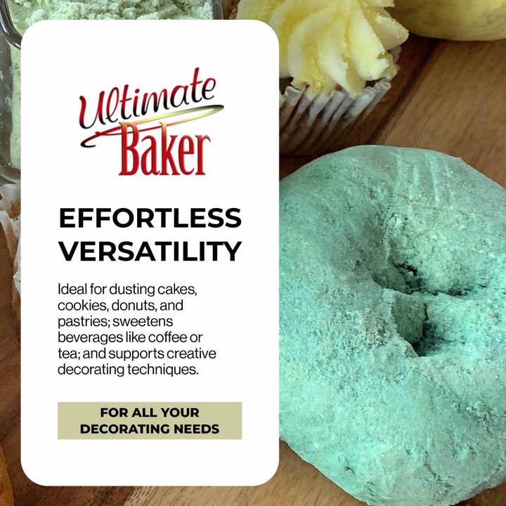 Ultimate Baker - Wholesale Sugar/Sweetener - Ultimate Baker Green Powdered Sugar (1x1lb) 5