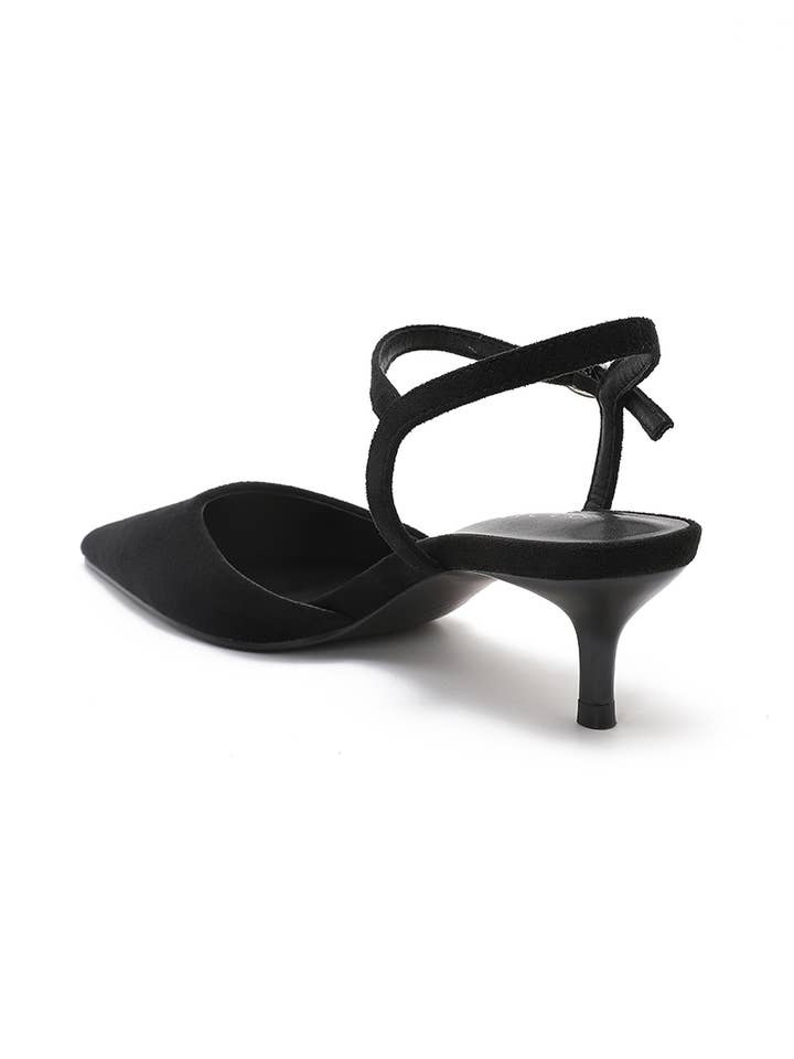 Joia Paris – Engroshandel Sko med lave hæle – Kvinder – Spidse pumps med lav hæl, ankelrem H8-1005E8