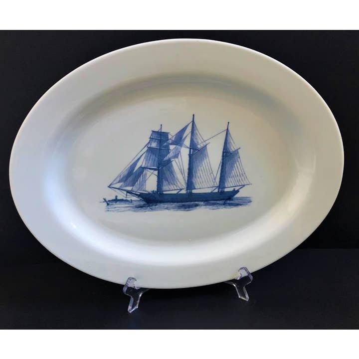 Ox Bow Decor - Wholesale Hand Towel - Nautical/ Barkentine Hand Towel/White3