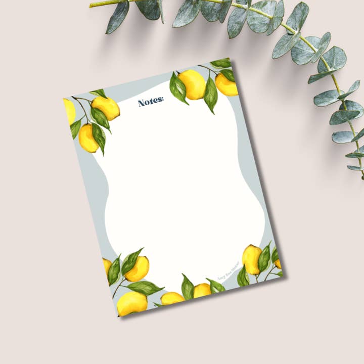 Bloc de notas de limón para venta al por mayor de Amy Rae Maker
