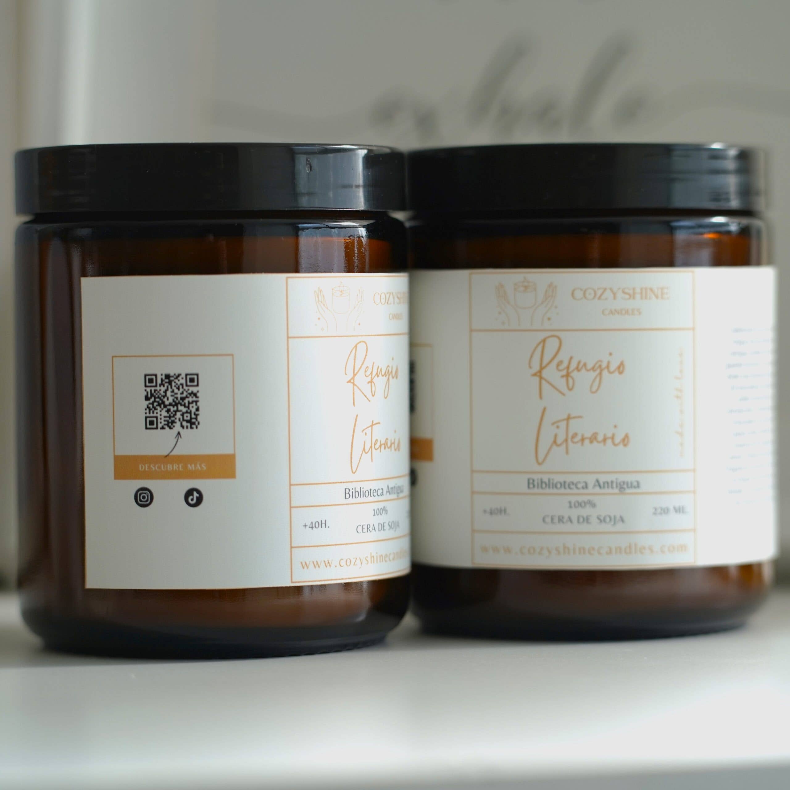 INZ Aragón S.Coop. Pequeña - Wholesale Jar/Filled Candle - Soy Wax Scented Candle – Literary Refuge4