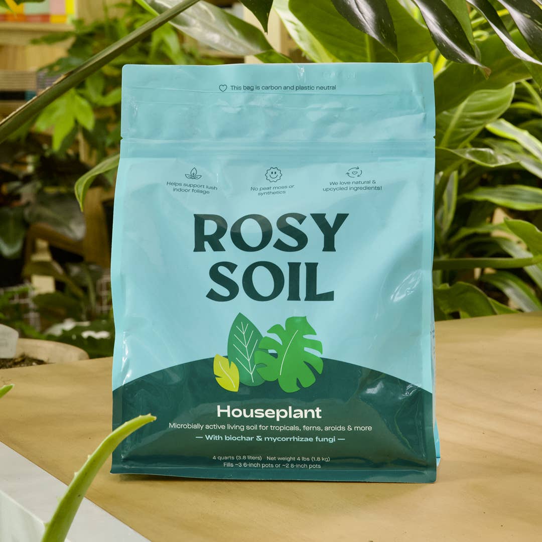 Rosy Soil - Wholesale Planting/Potting Soil - 8qt Organic potting soil mix, indoor, houseplant & herbs
