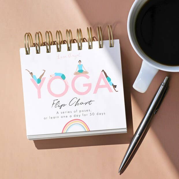 Lisa Angel - Wholesale Fitness & Exercise Book - Daily Yoga Poses Flip Chart8