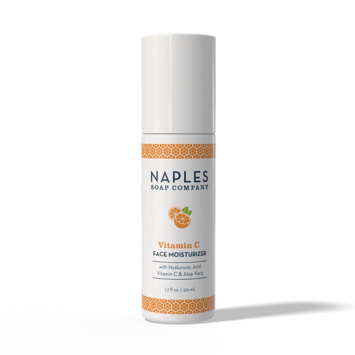Vitamin C Face Moisturizer for wholesale by Naples Soap Company | Clean Beauty, Natural Bath & Body