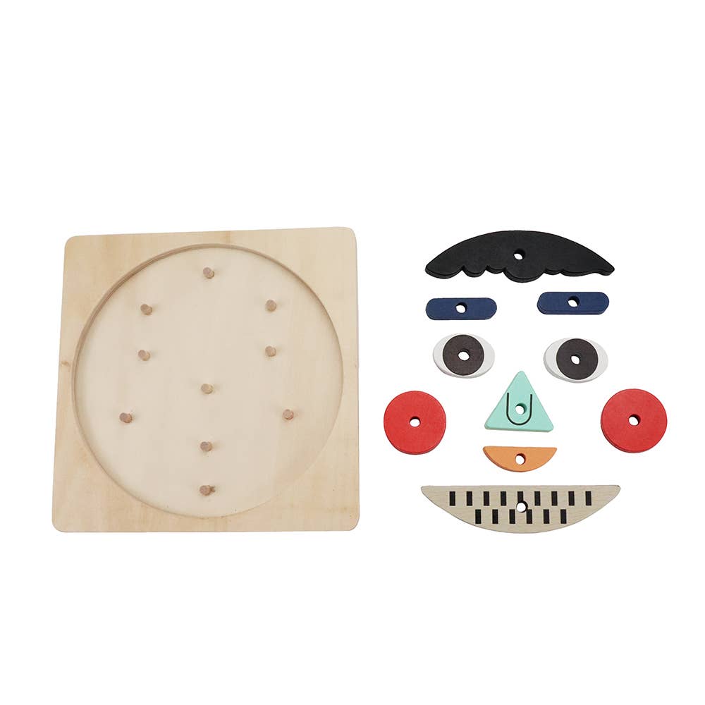 Leo & Friends - Wholesale Puzzle - Kids - Leo & Friends Funny Faces Educational Wooden Puzzle4