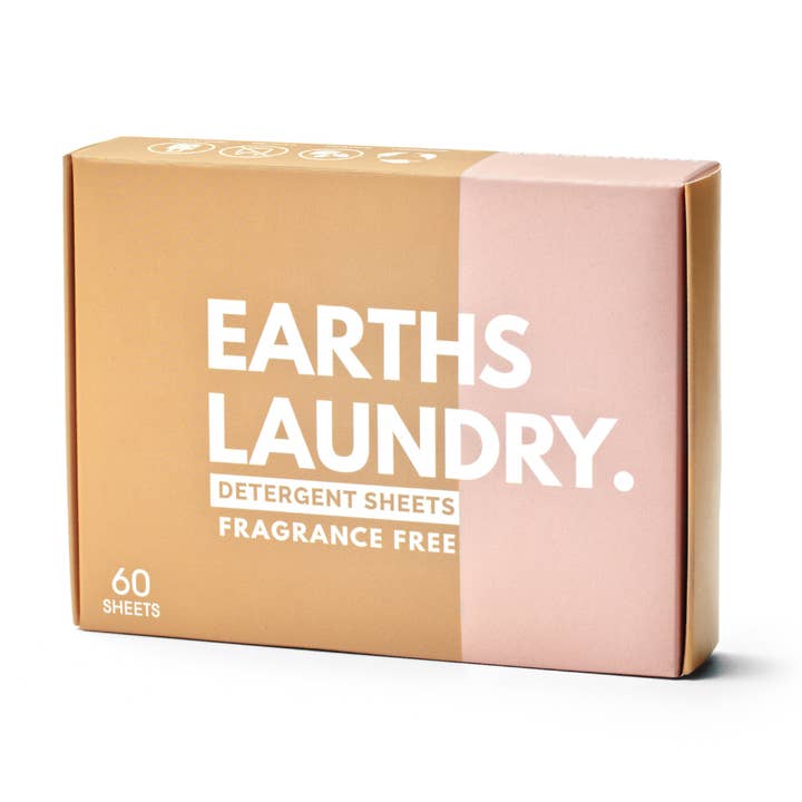 Earths Laundry – Großhandel Waschpulver/-kapseln – Umweltfreundliche Waschmittel-Blätter (parfümfrei)
