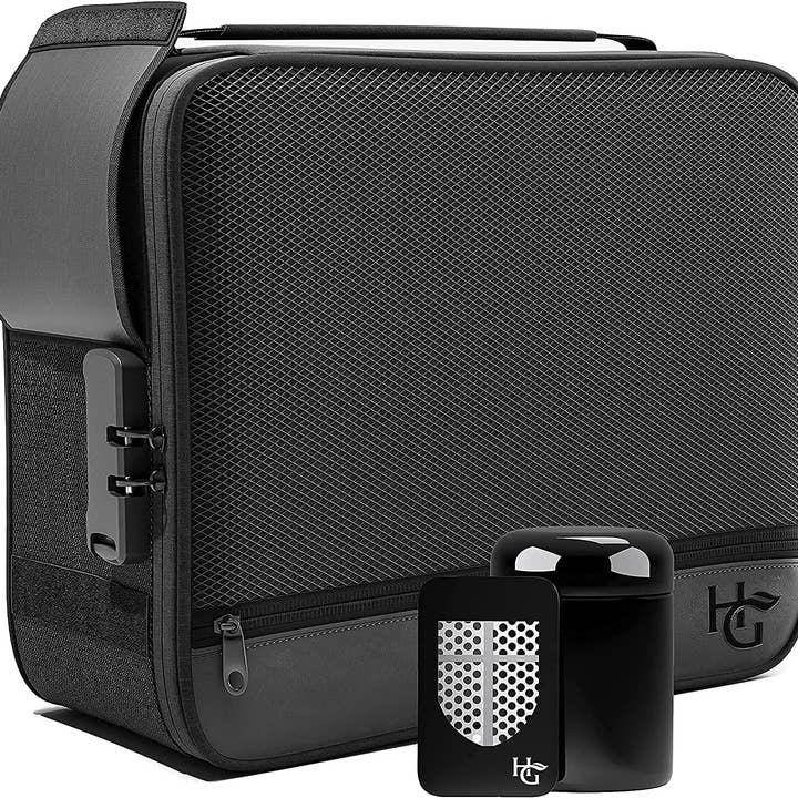 herb Guard - Wholesale Humidor/Cigar Accessory - Extra Large Smell Proof Case with Combination Lock