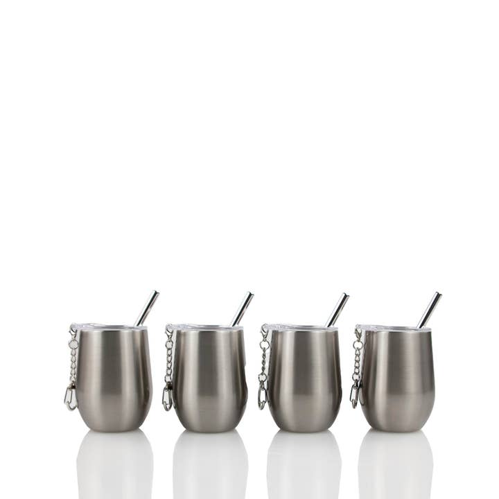 Hogg Outfitters - Wholesale Wine glass - 3oz SUBLIMATION WINE GLASS - 6 PACK