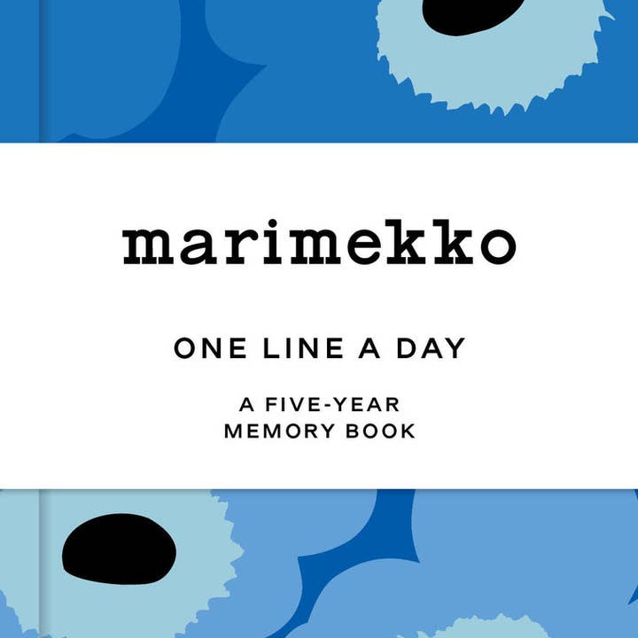 Marimekko One Line a Day (Blue Unikko) for wholesale by Raincoast Distribution Group