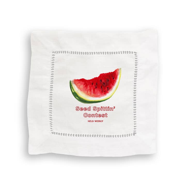 French Graffiti - Wholesale Tea Towel - Watermelon