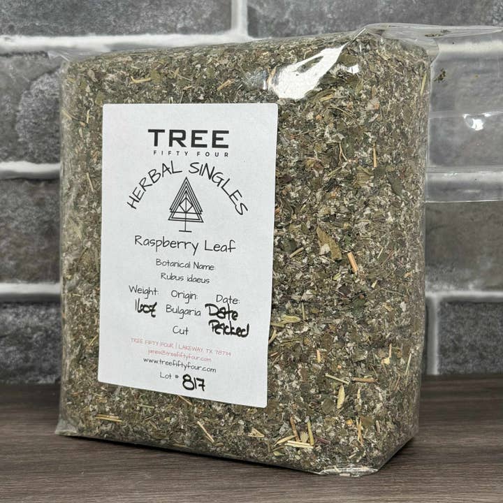 Tree Fifty Four – Chá solto por atacado – Folha de Framboesa | 2 oz (57 g) - 1 kg | Ervas a Granel2