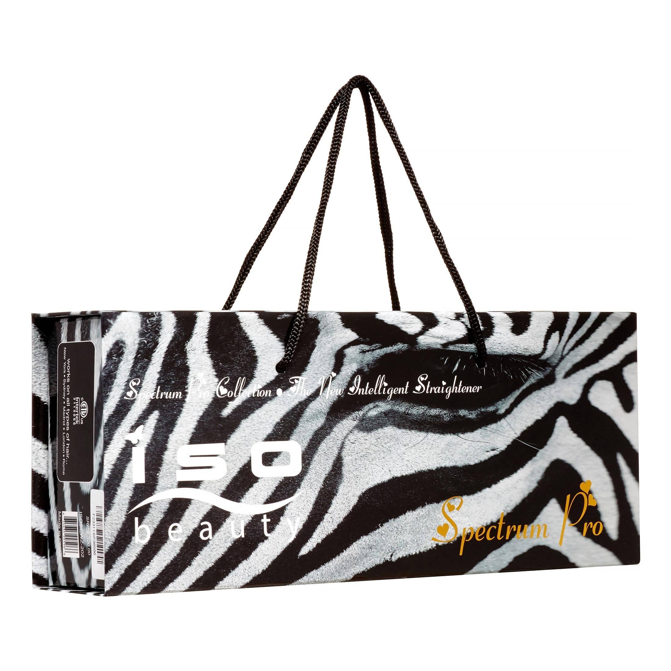 ISO Beauty - Wholesale Straightener/Flat Iron - Spectrum Pro Lt. Ed. White Zebra 6
